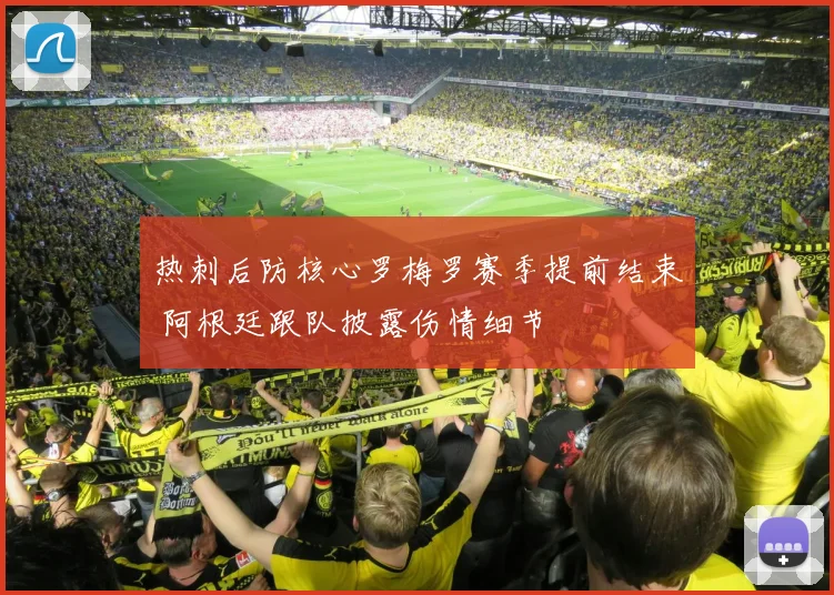 热刺后防核心罗梅罗赛季提前结束 阿根廷跟队披露伤情细节
